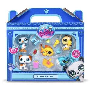 Littlest Pet Shop Beach Besties Collector Set 5-Pack Series 1 LPS NEW
